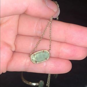 Teal Kendra Scott necklace